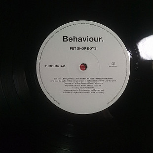 Pet Shop Boys Behaviour