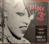 Pink* Try this*/cd+dvd/фирменный