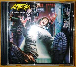 Anthrax – Spreading the Disease (1985) [Island, 826 668-2; Island Masters, IMCD 136; France]