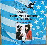 MILLI VANILLI 12" «Girl You Know It's True (N.Y.C. Subway Mix)/(G Spot Remix Beats)» ℗1988