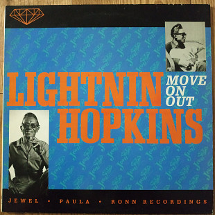 Lightning Hopkins Move On Out UK first press lp vinyl