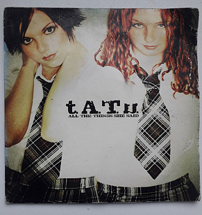 Фирменный t.A.T.u. - All The Things She Said (Cardboard Sleeve)