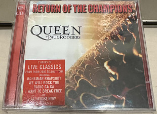 QUEEN + Paul Rodgers Return of the Champions 2005 2CD НОВЫЙ!