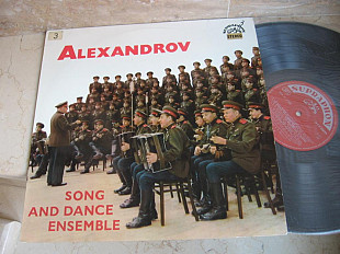 Alexandrov Song And Dance Ensemble (Czechoslovakia) LP