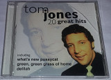 TOM JONES 20 Great Hits CD UK