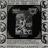 MORTUUS CAELUM/DIABOLICAL PRINCIPLES "IONOI" split 7'ep (splatter vinyl)