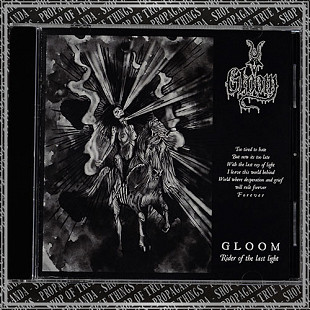 GLOOM "Rider of the Last Light" cd