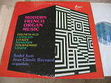 Andr Isoir + Jean-Claude Raynaud = Modern French Organ Music ( USA ) LP