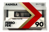 Аудіокасета Radiola FERRO FE-X 90 Type I Normal position cassette касета Belgium