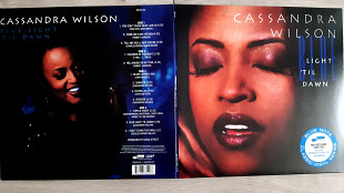 CASSANDRA WILSON LIGHT 'TILL DAWN 2 LP ( BLUE NOTE BST 82357 A1/B1/C1/D1 ) G/F 2022 REISSUE 1993 EU