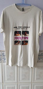 Футболка "Four Tops" (100% cotton, L, Dominican Republic) б/у