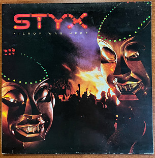 Styx ‎– Kilroy Was Here 1983, EU (Holland), Original, Gat, Original inner sleeve