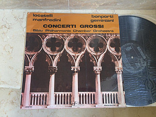 Antonio Locatelli + Francesco Manfredini + Fransesco-Antonio Bonporti (Electrecord) Classica LP