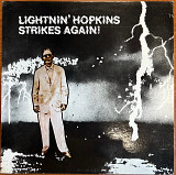 Lightnin' Hopkins – Strikes Again! 1975, US&Canada, Original, 1st