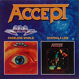 U.D.O. , Accept – Faceless World / Staying A Life ( 2 x CD )