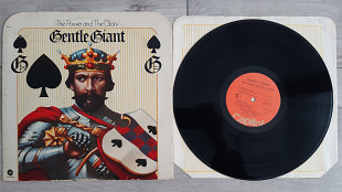 GENTLE GIANT ( PROG ROCK ) THE POWER AND THE GLORY ( CAPITOL ST-11337 ) DIE-CUT COVER 1974 USA