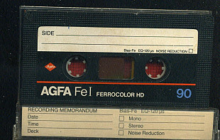 Audio Cassette Аудио кассетa - AGFA