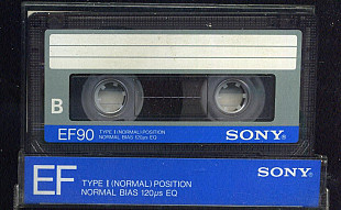 Audio Cassette Аудио кассета - Sony EF 90