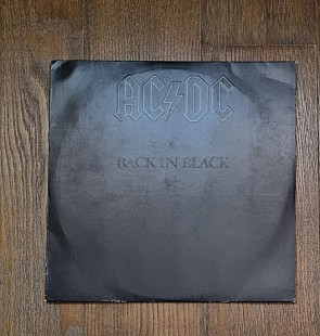 AC/DC – Back In Black LP 12", произв. Germany