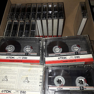 Касета TDK D90 - стандарт