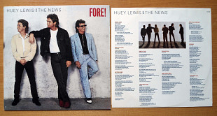 Huey Lewis & The News - Fore!, US