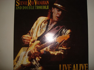 STEVIE RAY VAUGHAN And Double Trouble- Live Alive 1986 2LP Europe Rock Blues Rock Rock & Roll Pop Ro