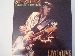 STEVIE RAY VAUGHAN And Double Trouble- Live Alive 1986 2LP Europe Rock Blues Rock Rock & Roll Pop Ro