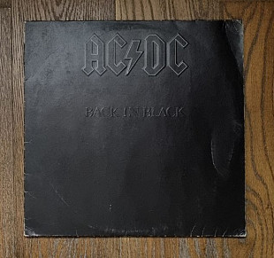 AC/DC – Back In Black LP 12", произв. Germany