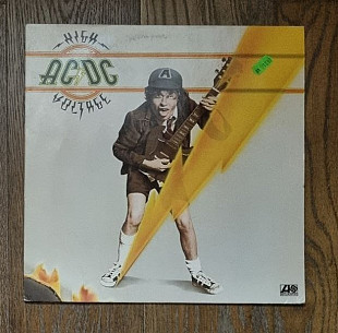 AC/DC – High Voltage LP 12", произв. Germany