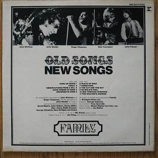 Family Old Songs New Songs UK first press lp vinyl