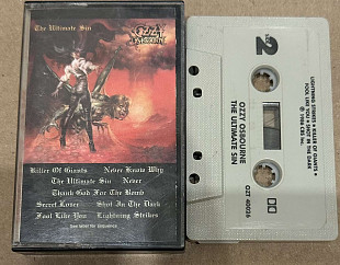 Ozzy ozbourne "The Ultimate Sin" 1986