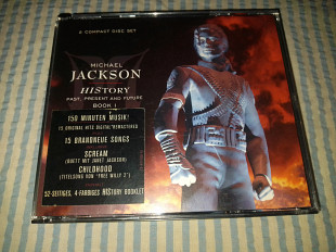 Michael Jackson "HIStory - Past, Present And Future - Book I" фирменный 2хCD Made In Austria.