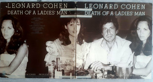 LEONARD COHEN DEATH OF A LADIES' MAN ( CBS S CBS 86042 A1/B1 ) G/F 1977 ENGL