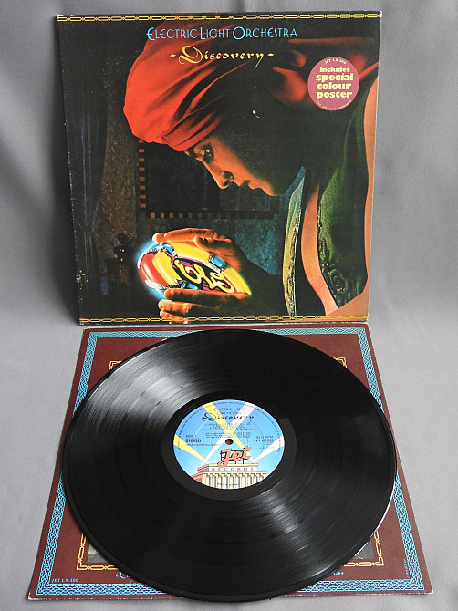 ELO Electric Light Orchestra Discovery LP 1979 UK пластинка EX + ПЛАКАТ ...
