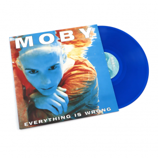 Moby – Everything Is Wrong [1LP]. Blue vinyl. Нова.