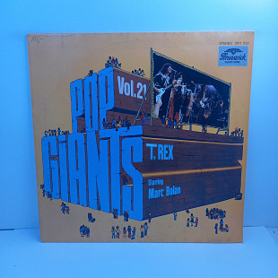 T. Rex Starring Marc Bolan – Pop Giants, Vol. 21 LP 12" (Прайс 44968)