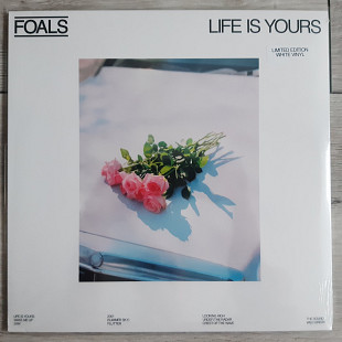 FOALS LIFE IS YOURS ( WB 0`90296403828 ) WHITE VINYL / LIMITED EDITION 2022 EU SEALED  