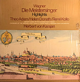 Wagner*, Herbert Von Karajan ‎– Die Meistersinger (Highlights)