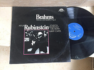 Brahms , Artur Rubinstein , London Symphony Orchestra , Albert Coates ‎– Piano Concerto No. 2