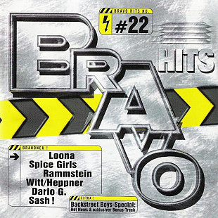 Bravo Hits 22 (2xCD ) = Sash!, Music Instructor, Kosmonova, Fancy, Scooter, Technotronic, DJ Bobo