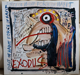 Exodus ‎– Force Of Habit Lp 1 press