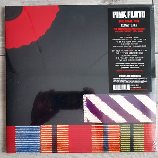 PINK FLOYD THE FINAL CUT ( PFRLP12, Pink Floyd Records – 0190295996956 ) Reissue, Remastered 2017