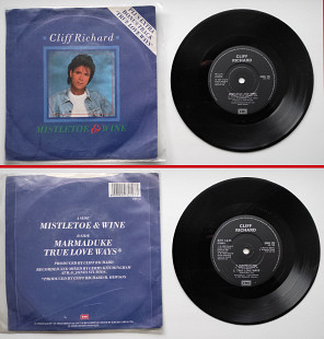 Сингл Cliff Richard "Mistletoe & Wine" Виниловая пластинка