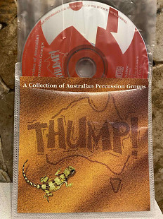 THUMP-95 A Collection of Australian Percussion Groups 1-st PROMO By Disctronics B 01 Mega Rare!