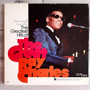 RAY CHARLES THE GREATEST HITS of THE GREAT RAY CHARLES 5 LP BOX ( CROSSOVER 95647 ) 1974 USA