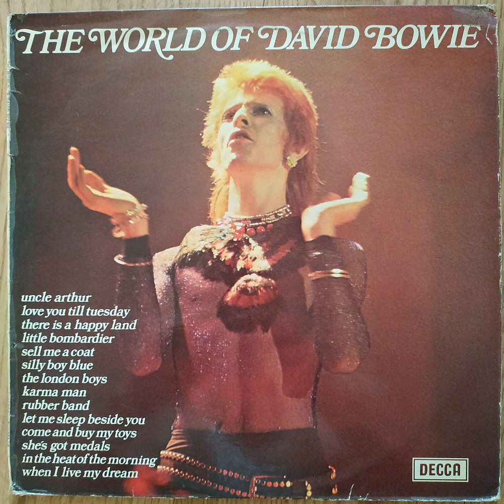David Bowie The World of David Bowie UK first press lp vinyl | Vinyl.com.ua