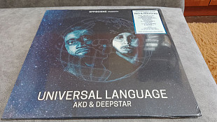 AKD & DEEPSTAR - UNIVERSAL LANGUAGE. новый фирменный двойной винил