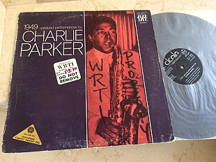 Charlie Parker ‎– 1949 Unissued Performances ( Italy ) album 1974 JAZZ LP