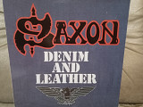 Saxon "Denim And Leather" 1981г. (Made in Germany, NM)