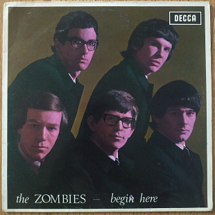 The Zombies Begin Here UK press lp vinyl